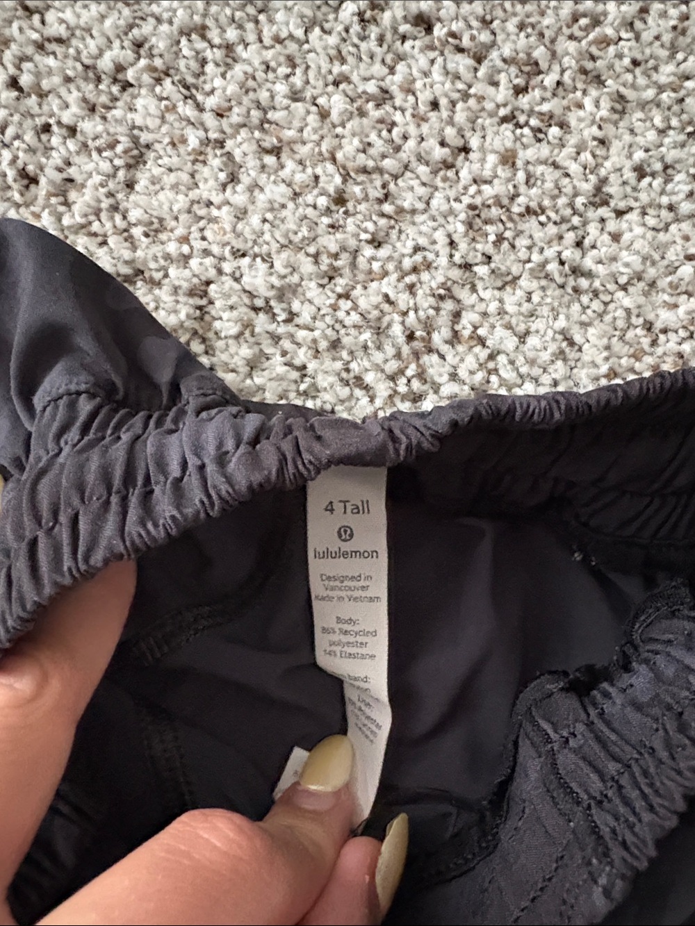 lululemon athletica Black Camo Running Shorts - Picture 2 of 4